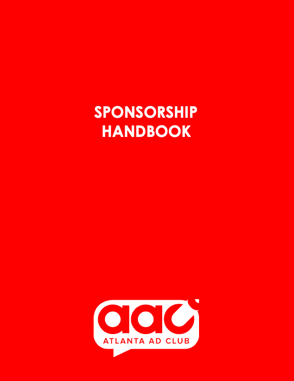 Sponsorship Handbook cover image